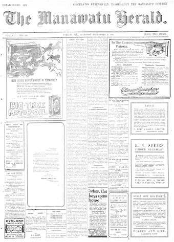 Issue page