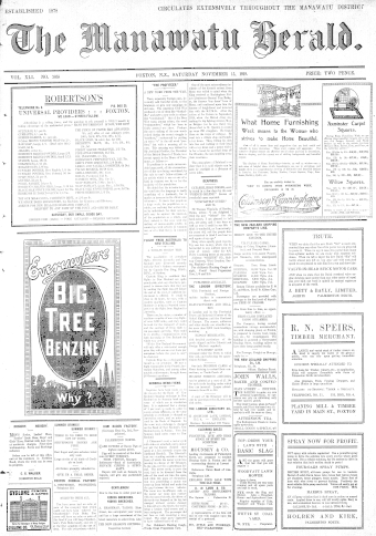Issue page