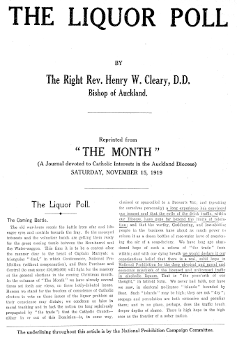 Issue page