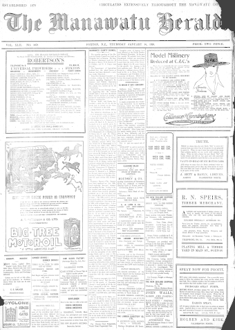 Issue page