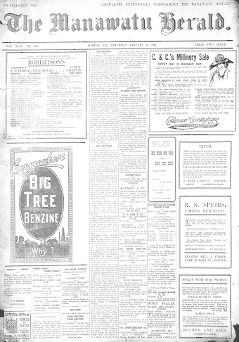 Issue page