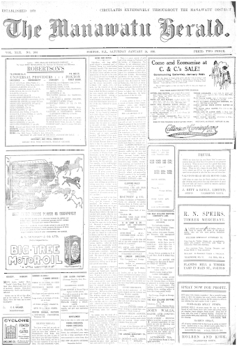 Issue page