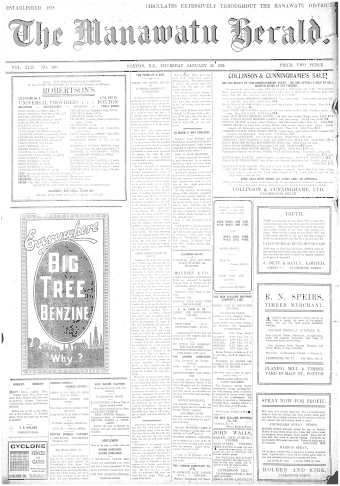 Issue page