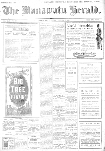 Issue page