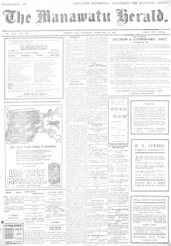 Issue page