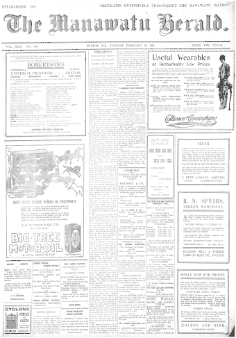 Issue page
