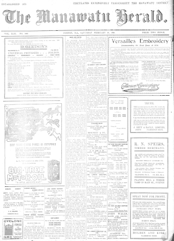 Issue page