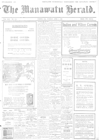 Issue page