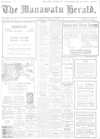 Issue page