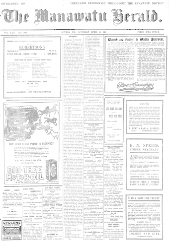 Issue page
