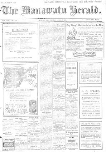 Issue page