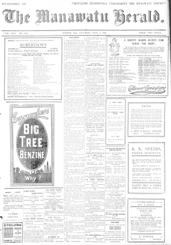 Issue page