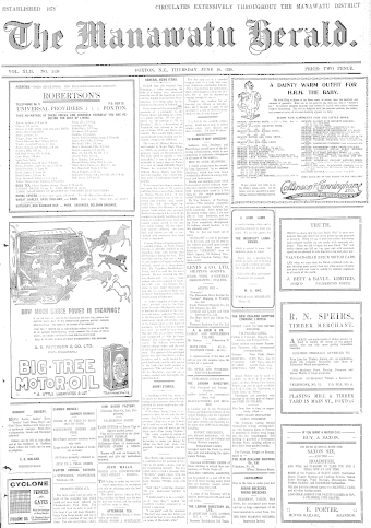 Issue page