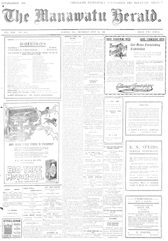Issue page