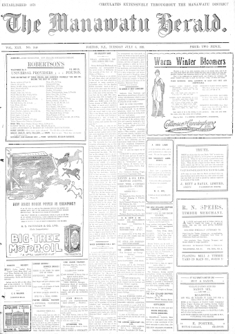 Issue page