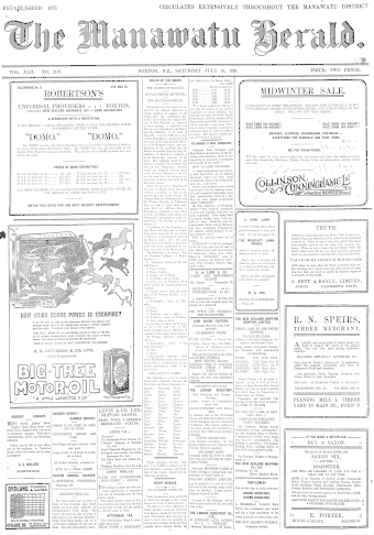 Issue page