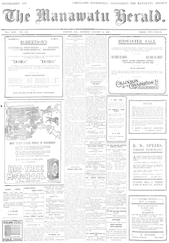 Issue page
