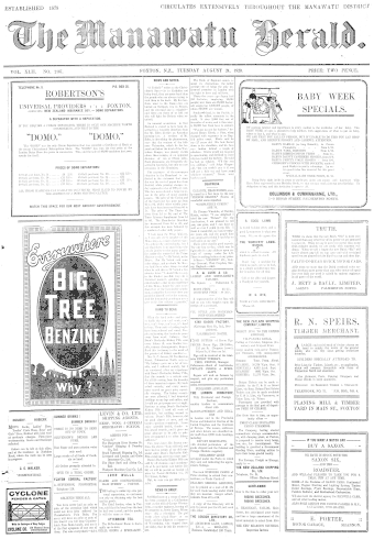 Issue page