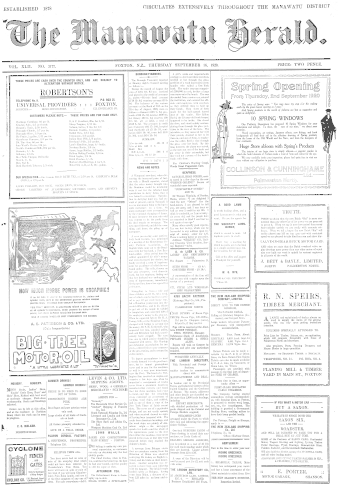 Issue page