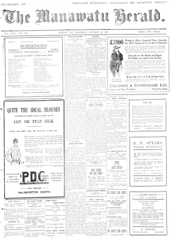 Issue page