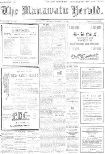Issue page