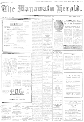 Issue page