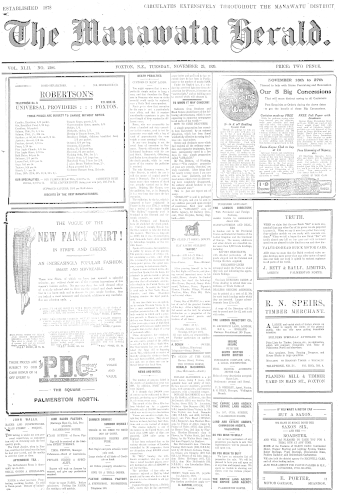 Issue page