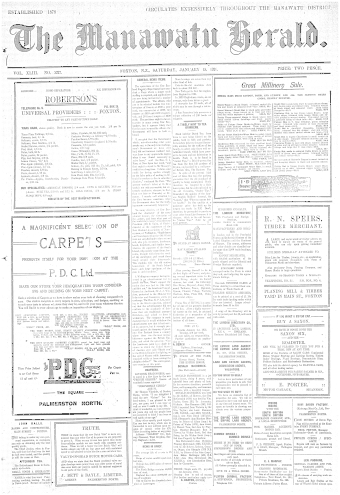 Issue page