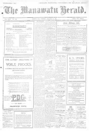 Issue page
