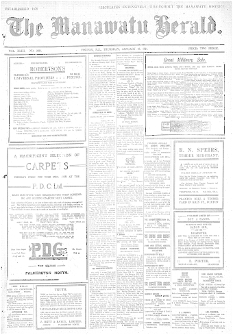 Issue page