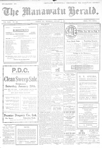 Issue page