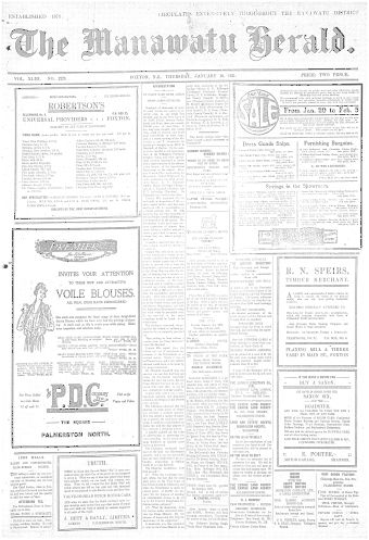 Issue page