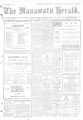 Issue page