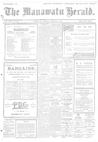 Issue page