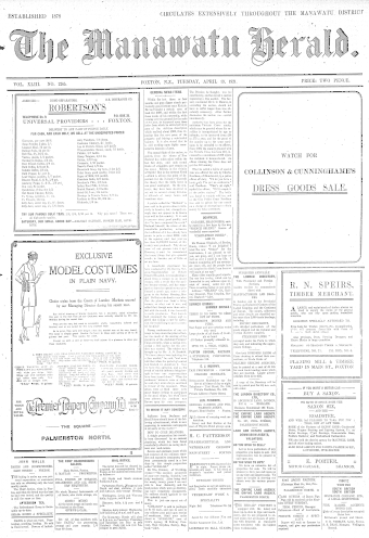 Issue page