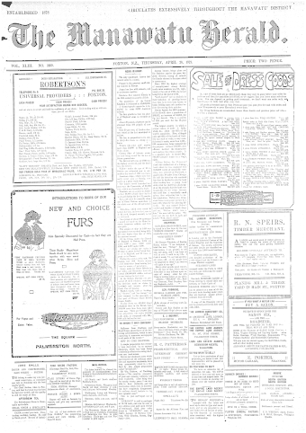 Issue page