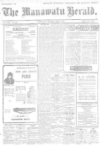Issue page