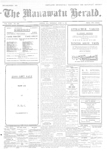 Issue page