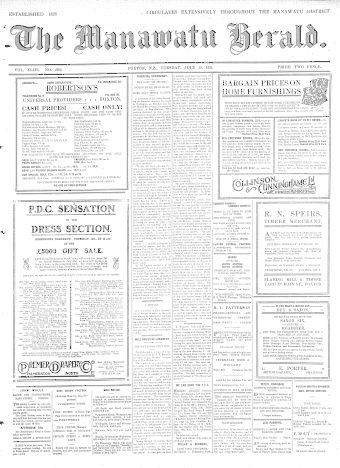 Issue page