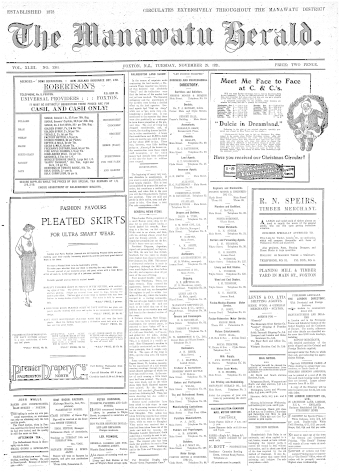 Issue page