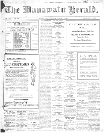 Issue page