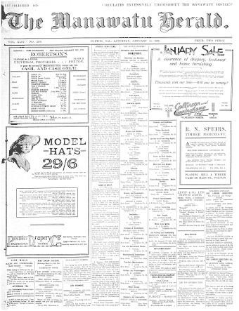 Issue page