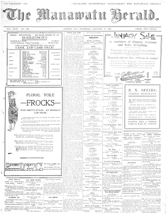 Issue page