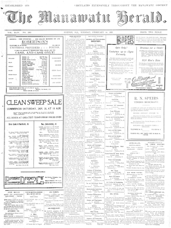 Issue page