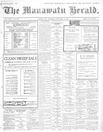 Issue page