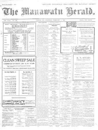 Issue page
