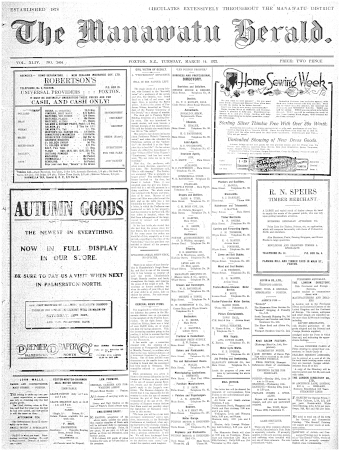 Issue page