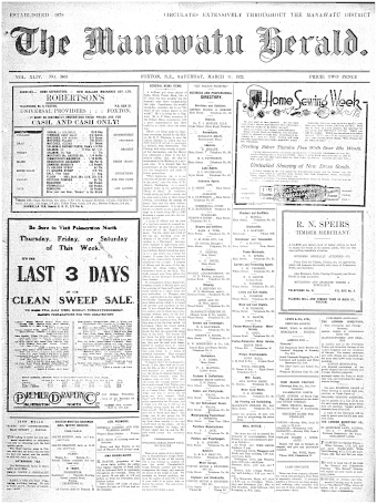 Issue page