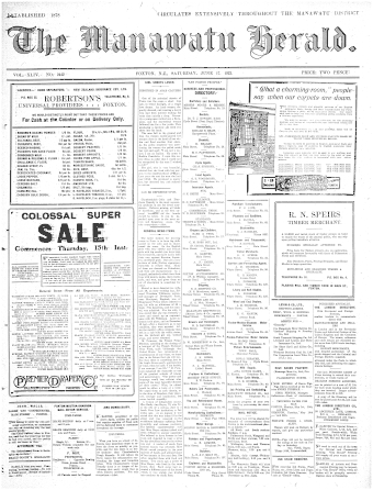 Issue page