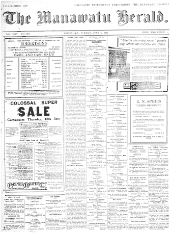 Issue page